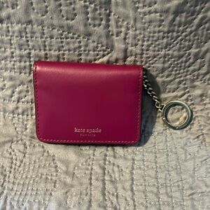 Kate spade keychain wallet